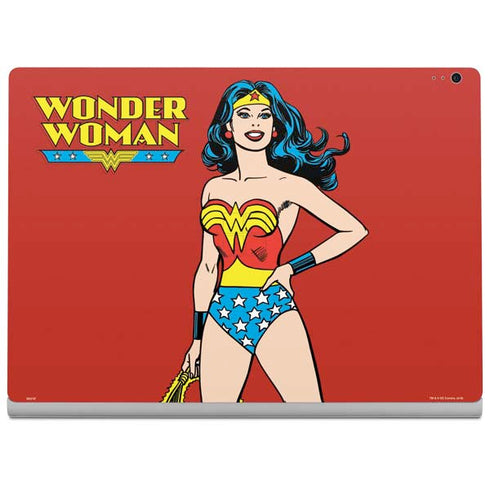 DC Comics Wonder Woman Classic Art Pose Surface Book 2 15in Skin